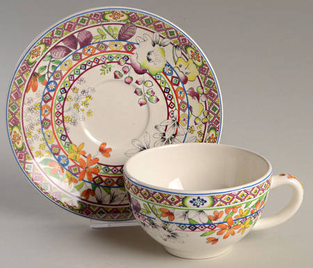 Bagatelle Breakfast Cup & Saucer Set