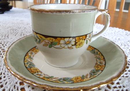Norden Flat Cup & Saucer Set