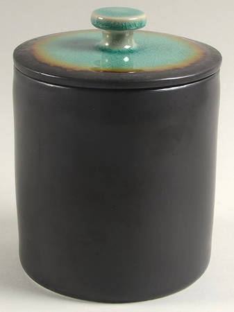 Ocean Paradise Jade 6" Canister & Lid