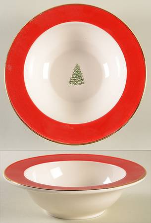 Tannenbaum Rim Soup Bowl