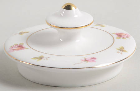 Peony and Strawberry Blue Lid for Teapot
