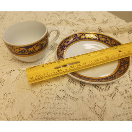 GNA12 Footed Demitasse Cup & Saucer Set