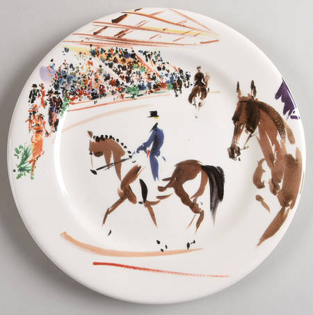 Cavaliers Salad/Dessert Plate