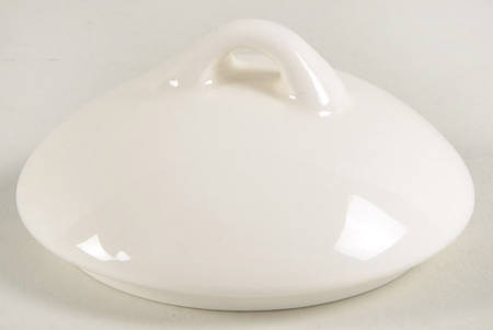 Rocaille Blanc (White) Lid for Sugar Bowl