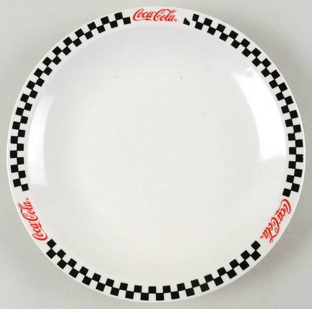 Coca Cola Salad Plate