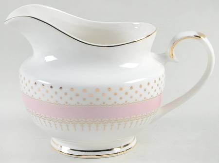 Pin Dots Pink Creamer