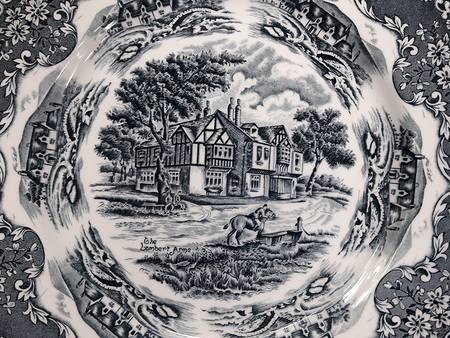 English Country Inns Black by Grindley