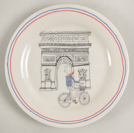 Ca C'est Paris Canape Plate