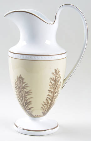 Brown Ferns Large Pitcher by Global Views (China)