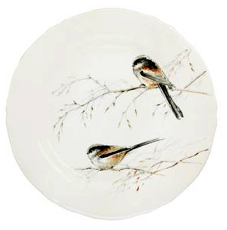 Les Oiseaux de la Foret Salad/Dessert Plate