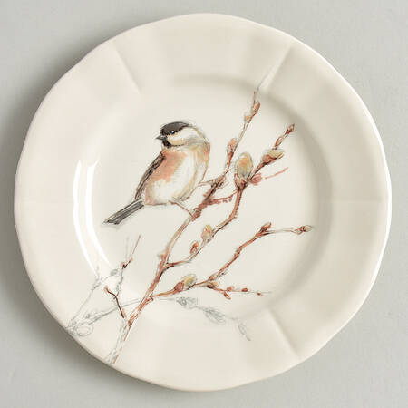 Les Oiseaux de la Foret Canape Plate