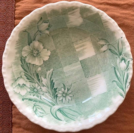 Trellis Green Fruit/Dessert (Sauce) Bowl