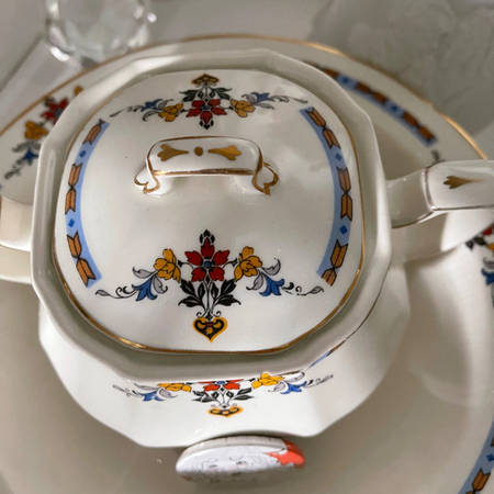 GRI499 Sugar Bowl & Lid