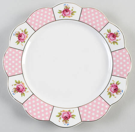 Pink Dots Rose Bud by Grace's Teaware