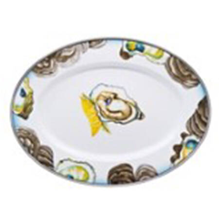 Oyster Enamelware by Golden Rabbit Enamelware