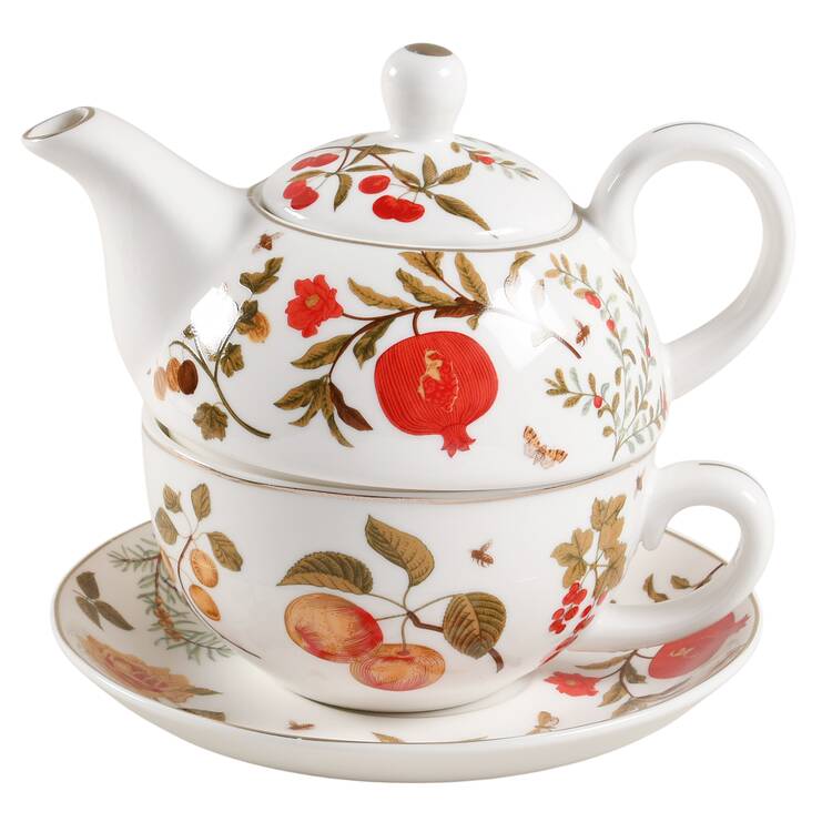 Fall Fruit Toile by Grace's Teaware
