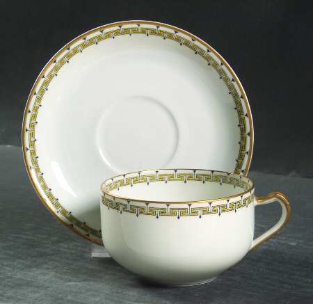 Albany Flat Cup & Saucer Set