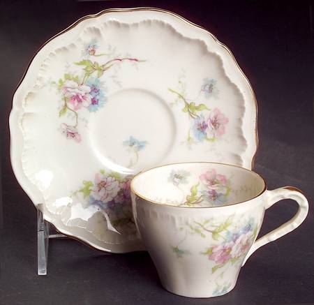 Annette Flat Demitasse Cup & Saucer Set