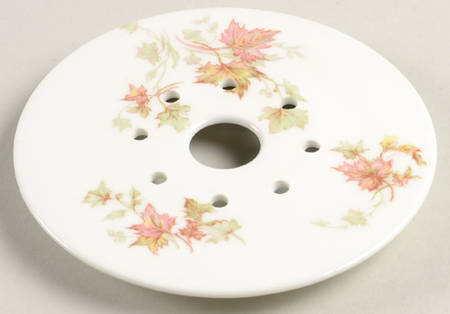 Autumn Leaf (No Trim) Strainer for Round Butter