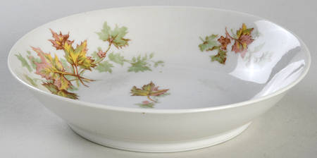 Autumn Leaf (No Trim) Fruit/Dessert (Sauce) Bowl