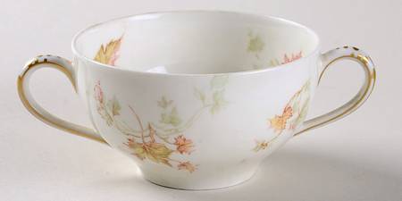 Autumn Leaf (No Trim) Flat Bouillon Cup