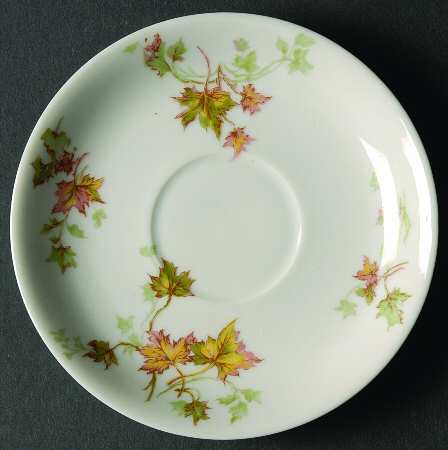 Autumn Leaf (No Trim) Saucer for Flat Cup