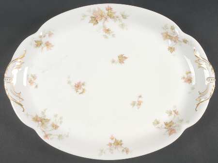 Autumn Leaf (No Trim) 16" Oval Serving Platter