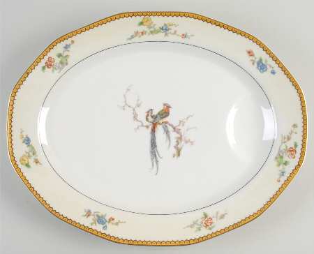 Blois 15" Oval Serving Platter by Haviland