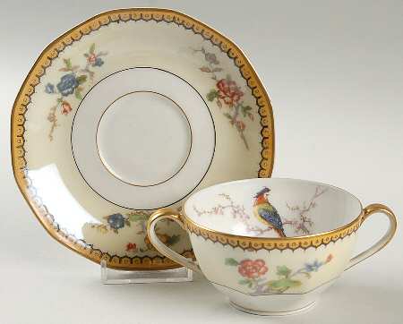 Blois Flat Bouillon Cup & Saucer