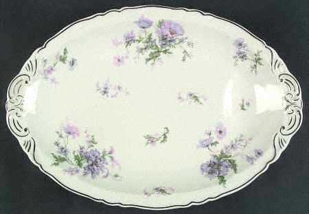 Bordeaux 13" Oval Serving Platter by Haviland