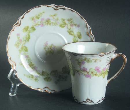 Charonne Chocolate Cup & Saucer Set