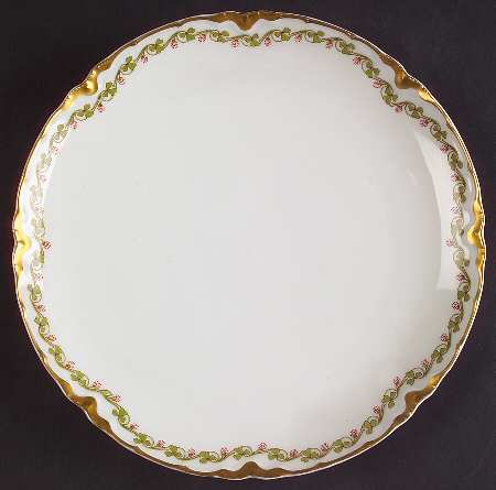 Clover Leaf Coupe Luncheon Plate