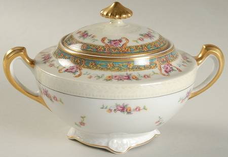 Corsica Sugar Bowl & Lid by Haviland