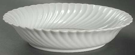 Deauville 10" Oval Vegetable Bowl
