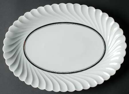 Deauville 13" Oval Serving Platter