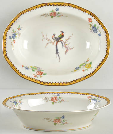 Eden 9" Oval Vegetable Bowl