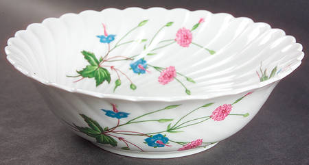 Florence (Newer, Swirl Edge, No Trim) 8" Round Vegetable Bowl
