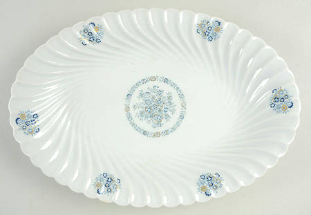 Fontenay 15" Oval Serving Platter by Haviland
