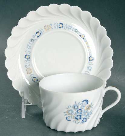 Fontenay Flat Cup & Saucer Set