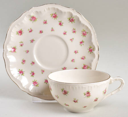 Georgia Flat Cup & Saucer Set by Haviland
