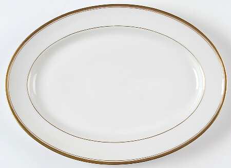 H17 13" Oval Serving Platter