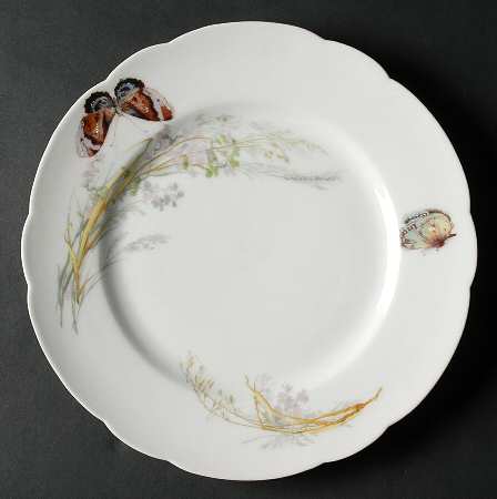 Meadow Visitors (Blank 4, No Trim) Luncheon Plate