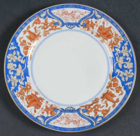 Imari Blue Salad Plate