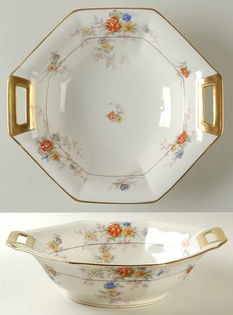 Jewel (White) 10" Round Vegetable Bowl