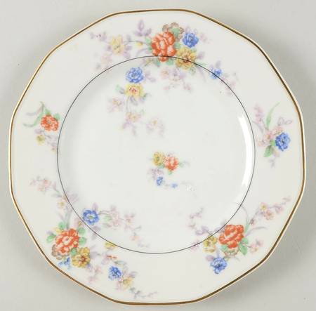 Jewel (White) Luncheon Plate