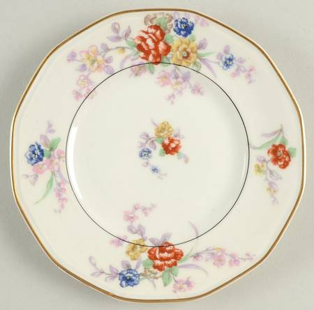 Jewel (White) Bread & Butter Plate