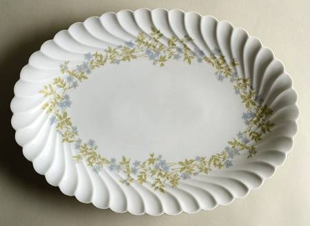Lacelle 13" Oval Serving Platter by Haviland