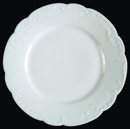 Marseille (All White) Salad Plate
