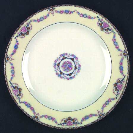 Marseille (Floral, Cream Rim) by Haviland