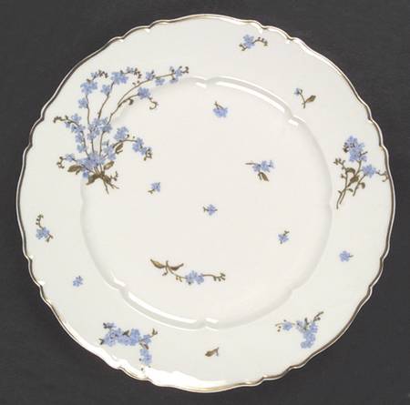 Montmery (Forget Me Nots) Dinner Plate